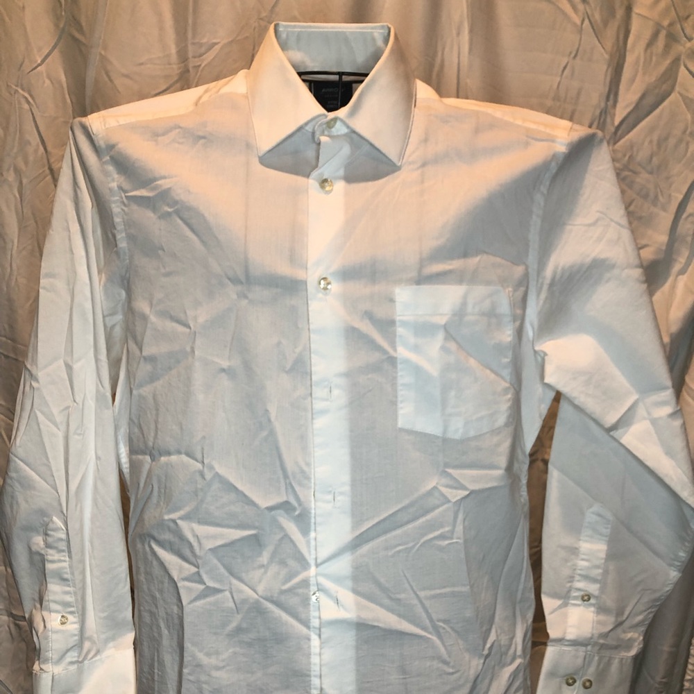 Arrow fitted stretch dress shirt 15-15 1/2 32-33